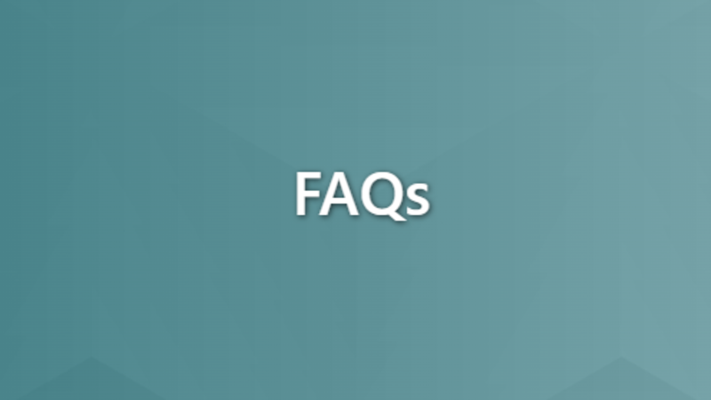 Find our frequently asked questions 